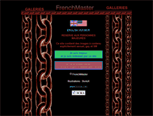 Tablet Screenshot of galeries.frenchmaster.net